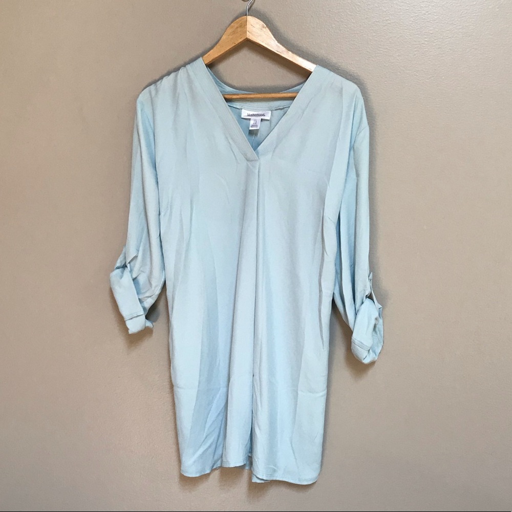 Maternity tunic blouse